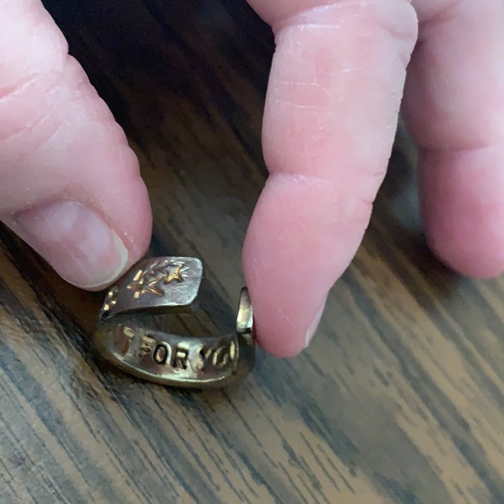 Alisa Michelle “I can do this” cuff ring - Picture 4 of 4